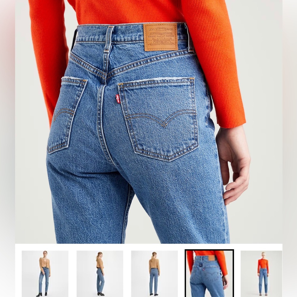 Levi’s 70s High Slim Straight Size 26 in Indigo - GREAT washed condition.